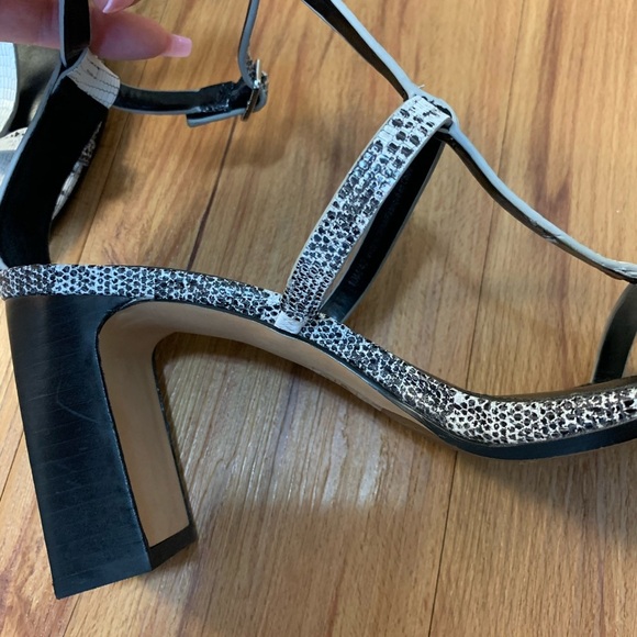 Vince Camuto Balindah Leather Dress Sandal Heels - Picture 10 of 14